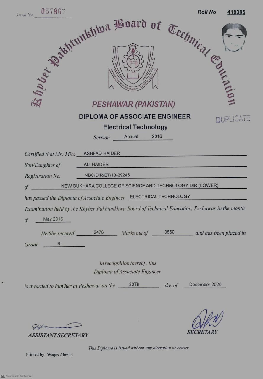 Al Bathaa, Job Seekers, Electrical Technician