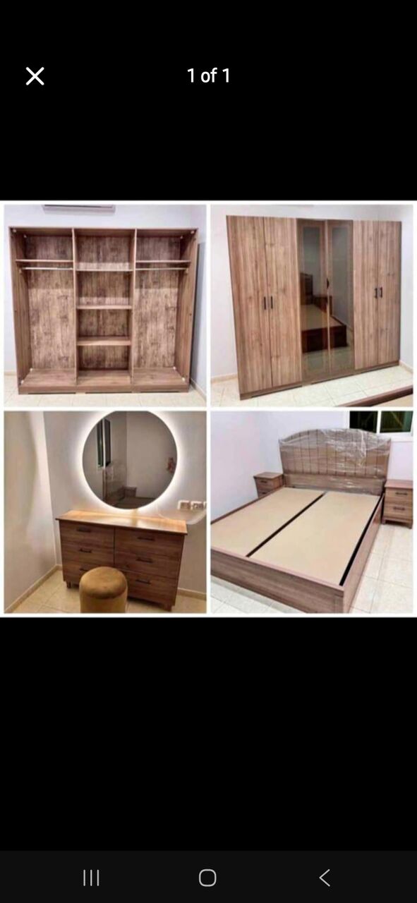 Al Malaz, Furniture, SAR 111,  New Bedroom Set Sale Online Home Devlree Free