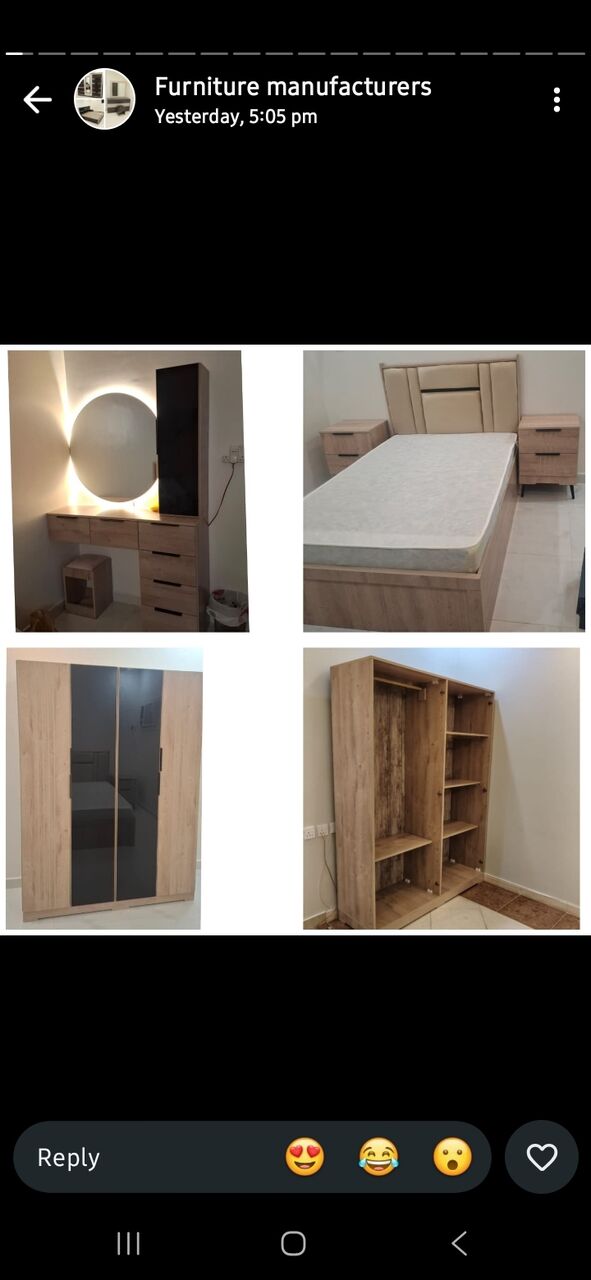 Al Malaz, Furniture, SAR 111,  New Bedroom Set Sale Online Home Devlree Free
