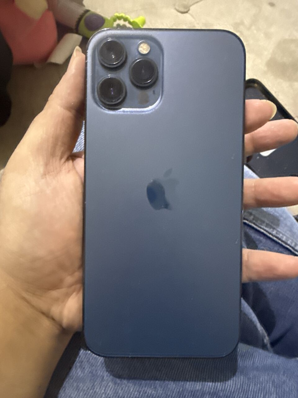 Riyadh, Mobile Phones, SAR 1800,  Iphone 12 Pro Max Blue Color For Sale
