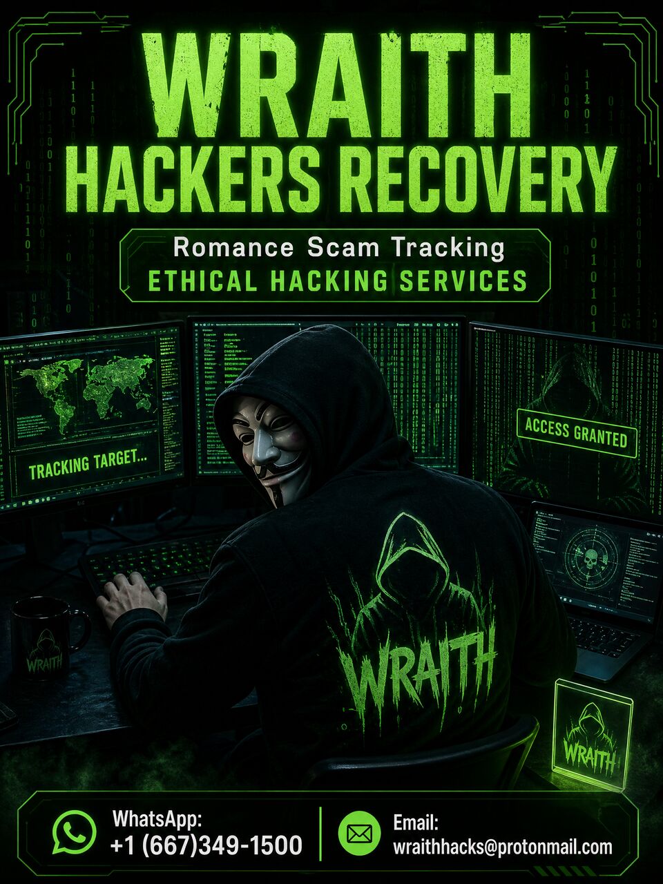 Los Angeles, Events, How To Use Wraith Hackers Recovery To Recover Lost Or Scammed Cryptocurrency