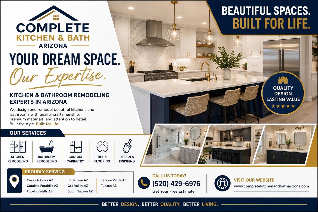 New York, Construction, Granite Kitchen And Bathroom Installation Tucson Arizona