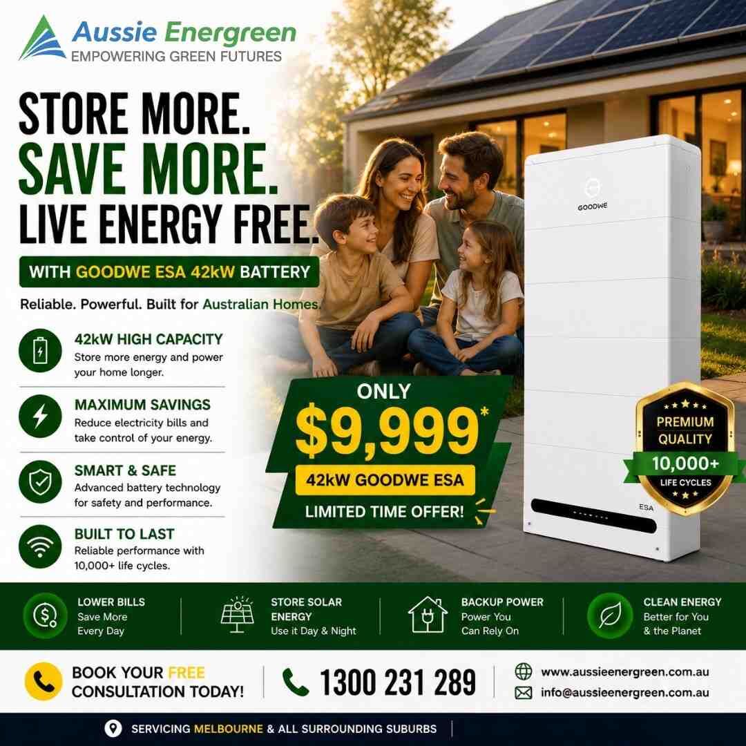 Sydney, Electronics, AUD 9,  GoodWe ESA 42kW Battery &ndash; Store More, Save More | Aussie Energreen