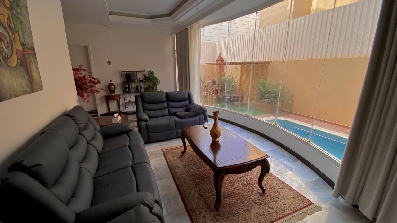 Riyadh, Apartments, Flats, Houses & Villas, SAR 85/year,  Furnished,  1 BR,  120 Sq. Meter,  Private Pool & Garden Apartment