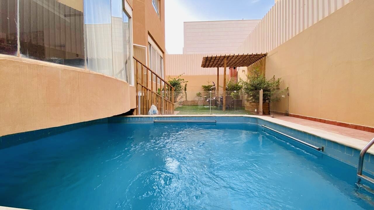 Riyadh, Apartments, Flats, Houses & Villas, SAR 85/year,  Furnished,  1 BR,  120 Sq. Meter,  Private Pool & Garden Apartment