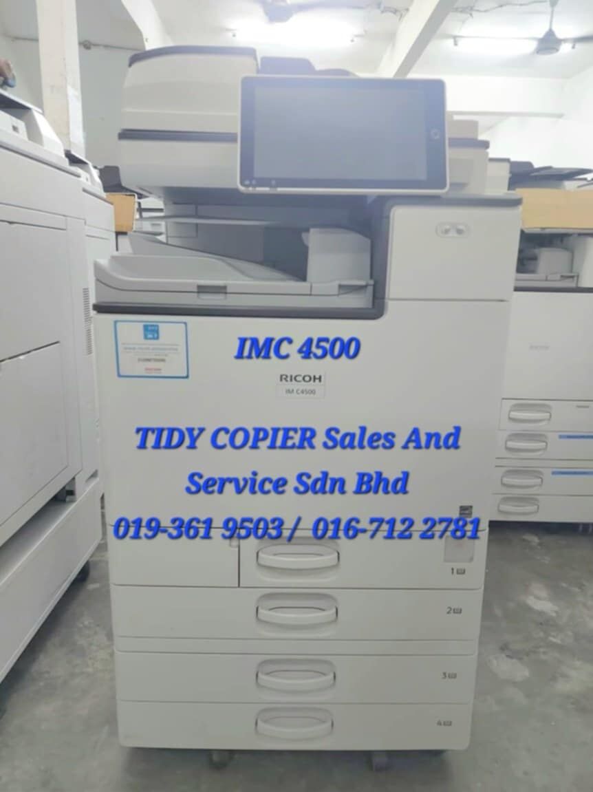 Kuala Lumpur City Centre (Klcc), Machinery, MYR 4050,  ⚡ Fast Printing. Zero Hassle. IMC 4500