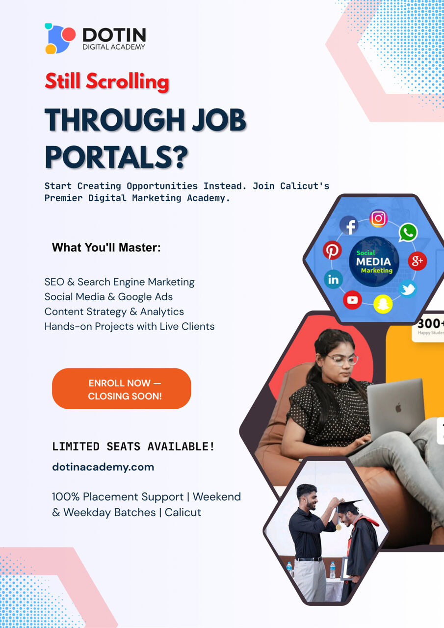 Kerala, Lessons Offered, Best Digital Marketing Course In Calicut - 100% Practical Training