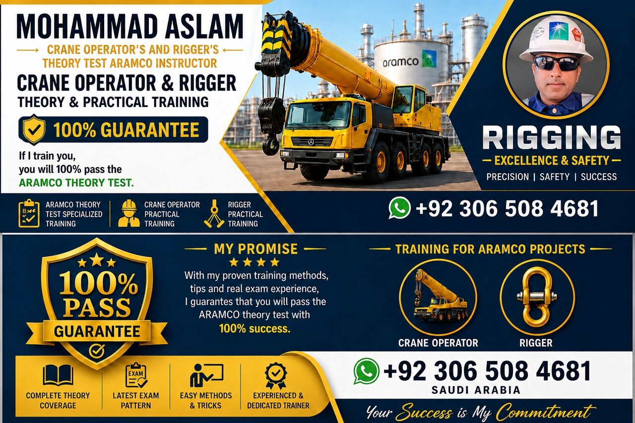 Riyadh, Job Seekers, Crane Operator