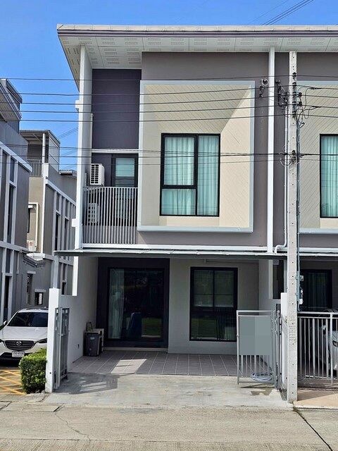 Bangkok, Real Estate For Sale, THB 5490000,  3 BR,  20 Sq. Feet,  2-storey Townhouse For Sale, Corner Unit, Time Home 62 Project, Chaloem Phrakiat Rama 9,