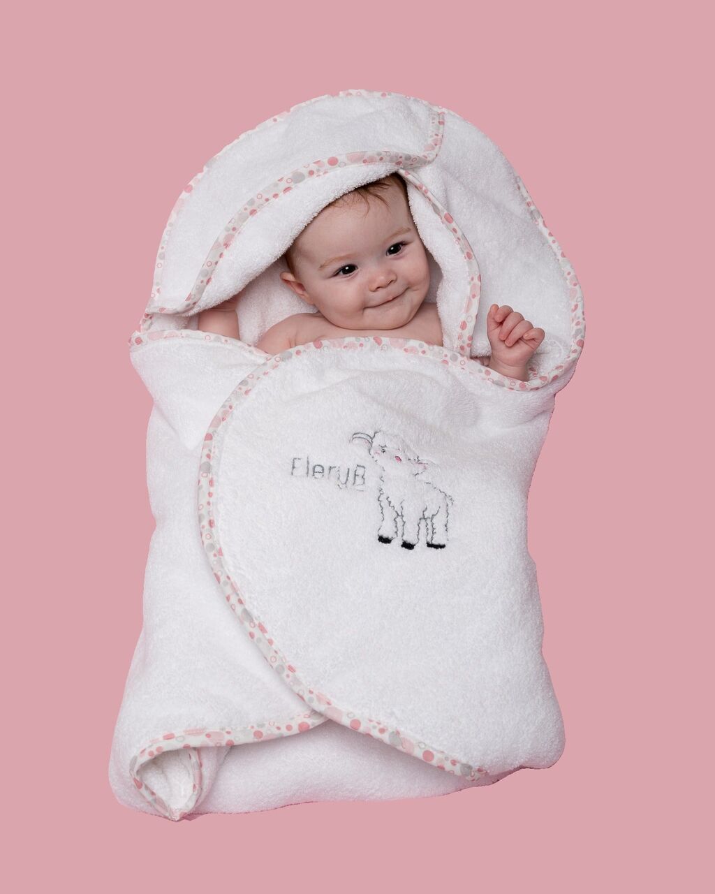 New York, Clothing & Accessories, USD 184,  Buy Luxury Hooded PinkTowel For Baby Girl