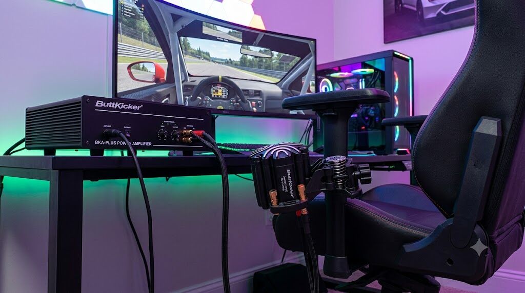 New York, Video Games, USD 1,  Buttkicker Gamer PRO &ndash; Feel Every Race, Explosion & Beat Like Never Before