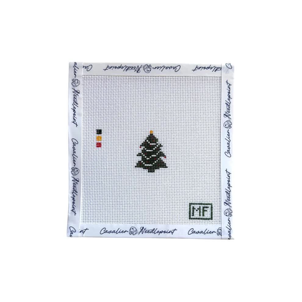 New York, Collectibles, USD 22,  Christmas Needlepoint Canvases | Hand-Painted Holiday Canvas Designs