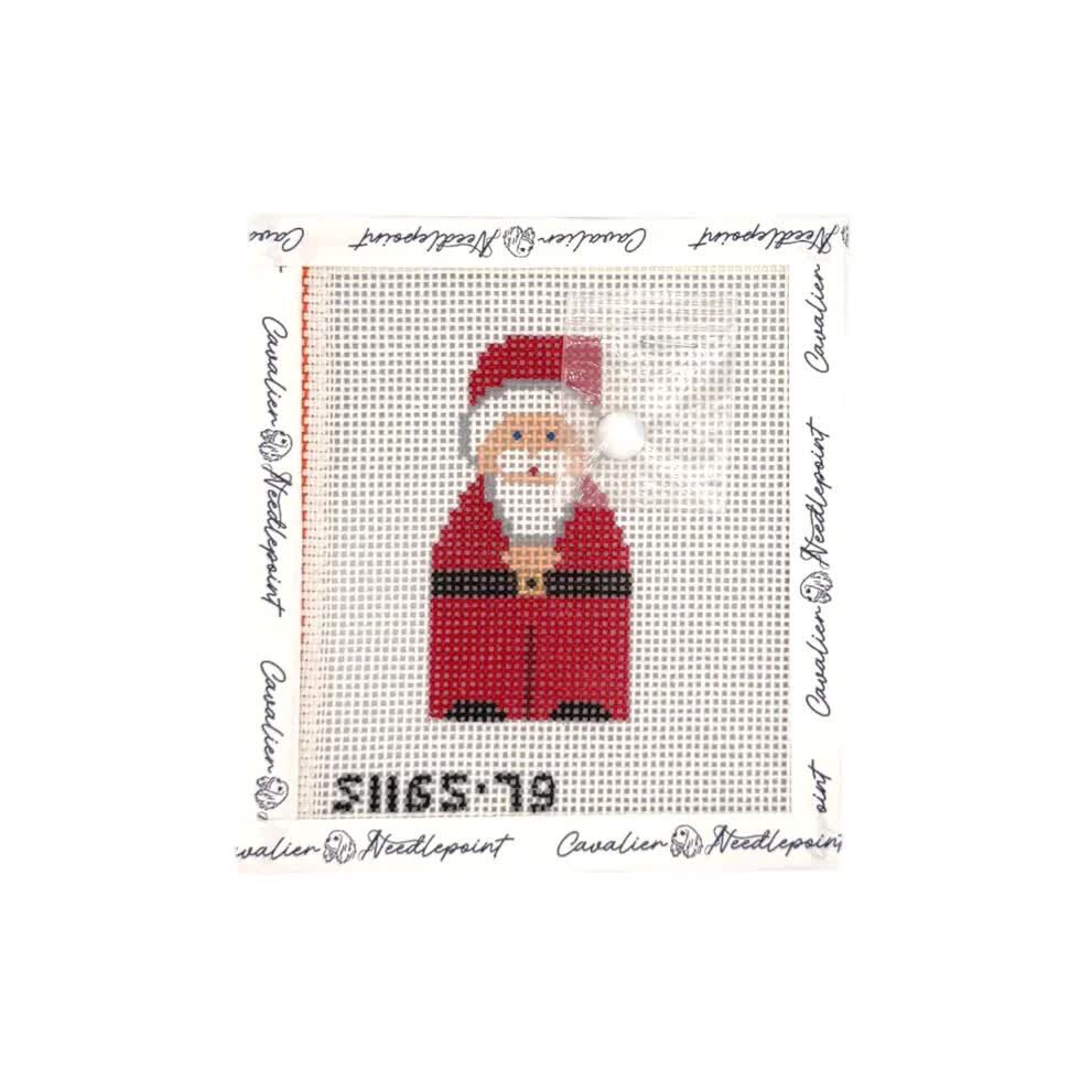 New York, Collectibles, USD 22,  Christmas Needlepoint Canvases | Hand-Painted Holiday Canvas Designs