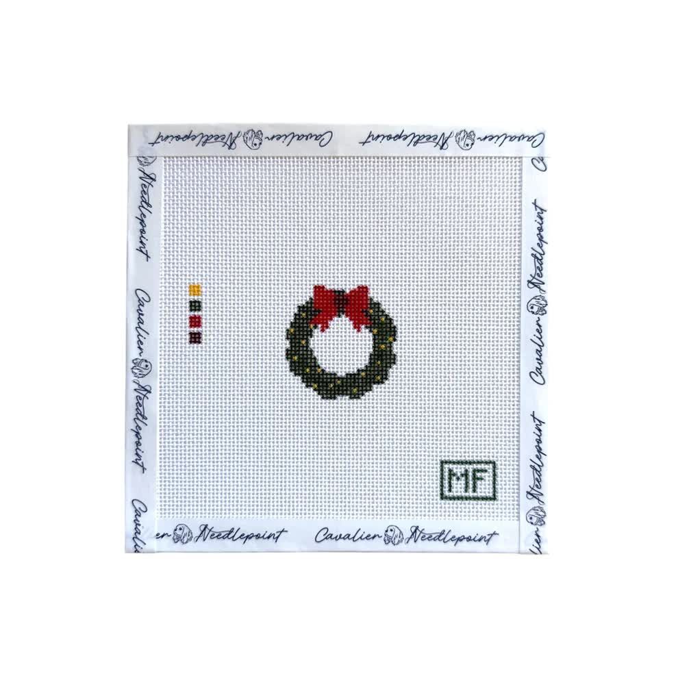 New York, Collectibles, USD 22,  Christmas Needlepoint Canvases | Hand-Painted Holiday Canvas Designs