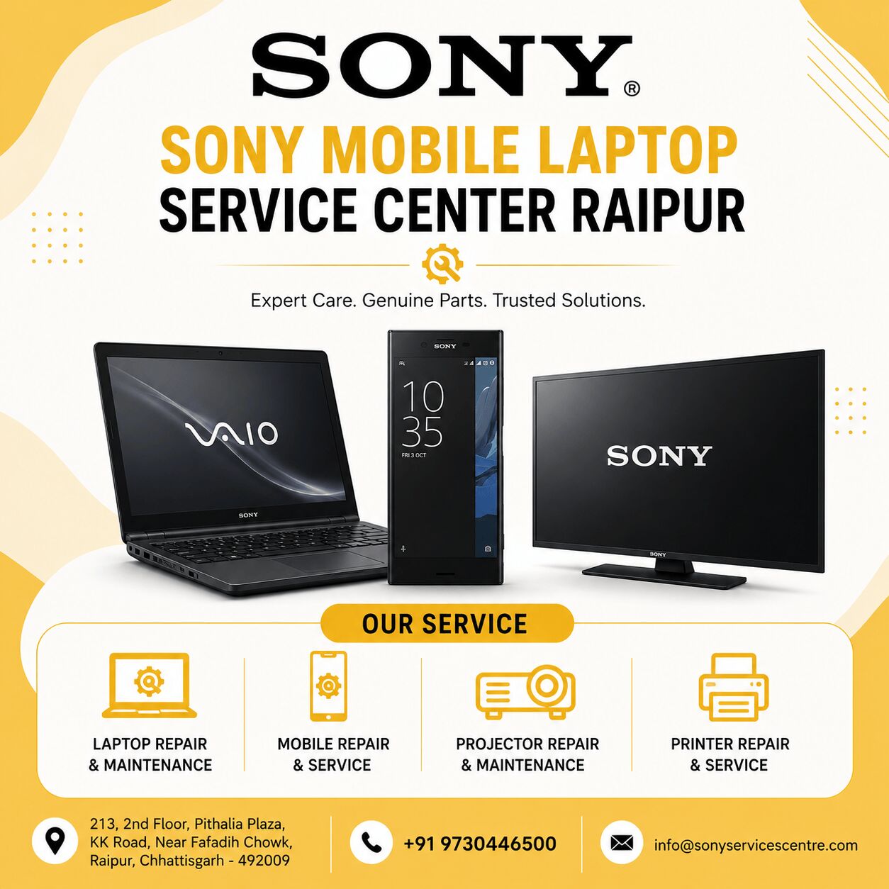 Mumbai, Computer, Sony Mobile Laptop Service Center In Raipur