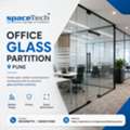 Office Glass Partition Pune - SpaceTech Interior