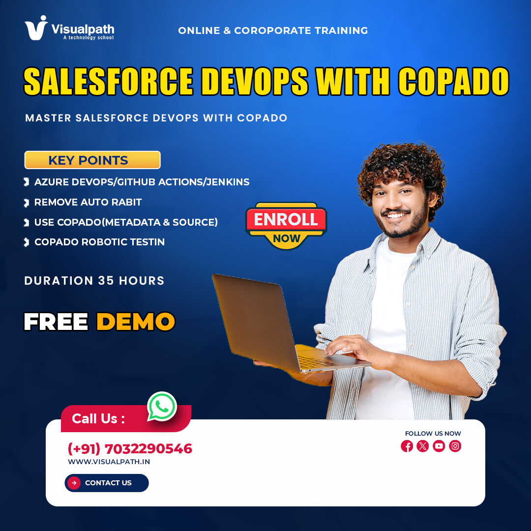 Hyderabad, Lessons Offered, Salesforce DevOps Training | Copado Online Training