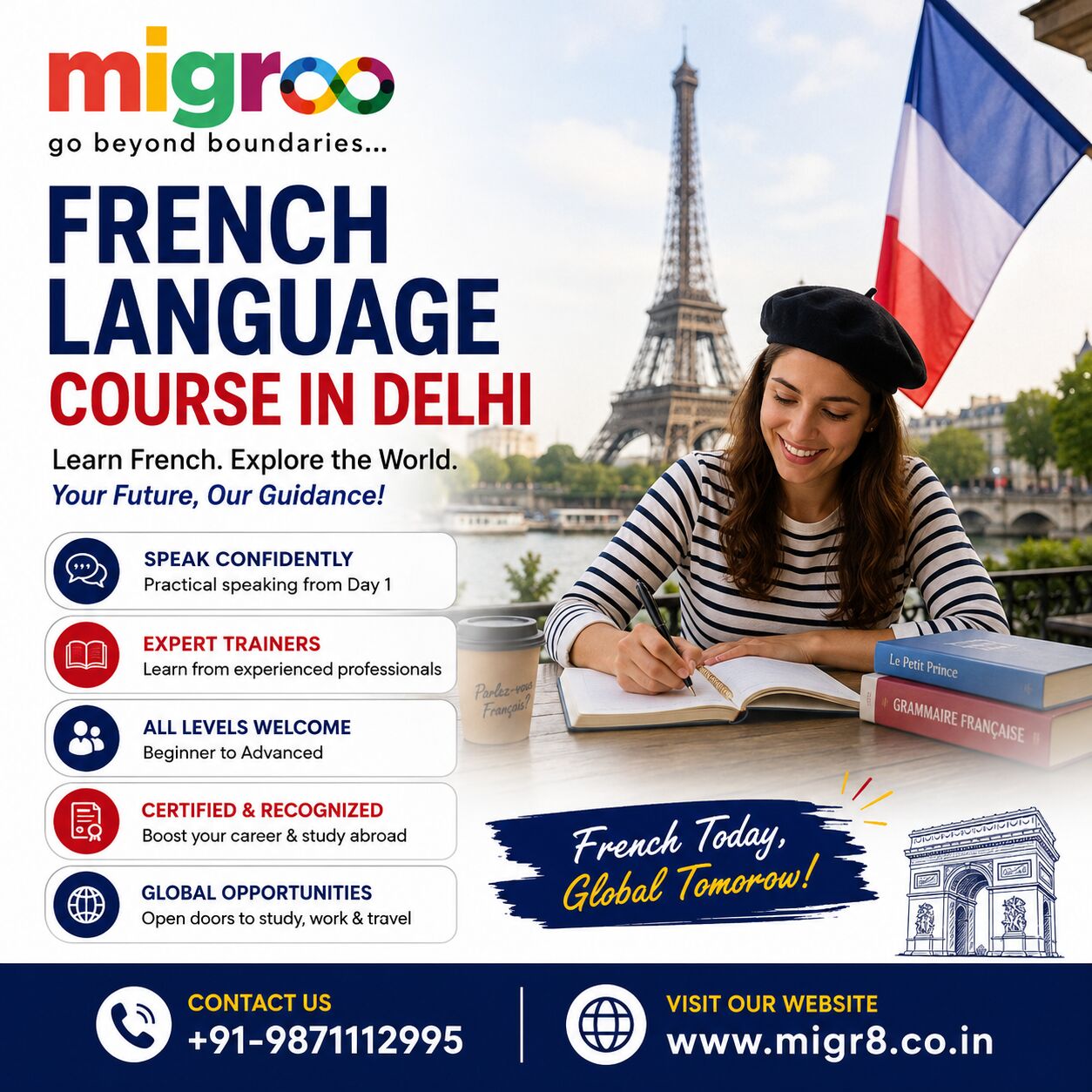 New Delhi, Free Items, French Language Course In Delhi
