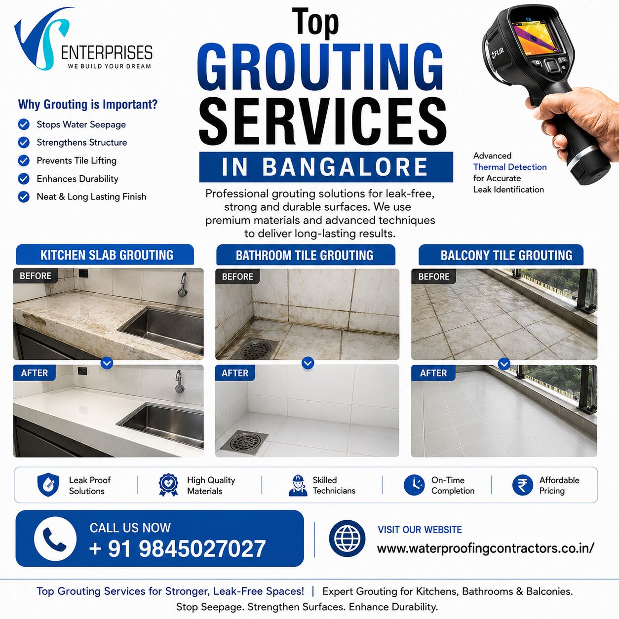 Bangalore, Construction, Top Grouting Services In Bangalore