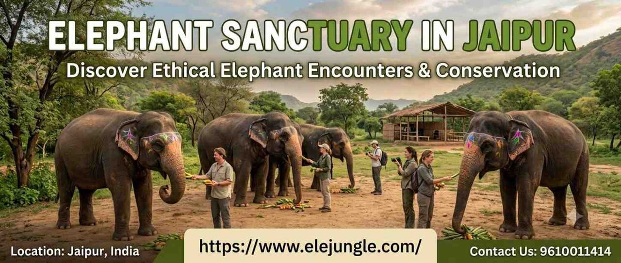 Jaipur, Travel, Connect With Gentle Giants: Elephant Sanctuary In Jaipur Experience Guide
