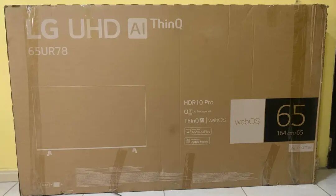 Khobar, Electronics, SAR 1350,  LG 65 Inches 4K Smart LED TV Like New Condition