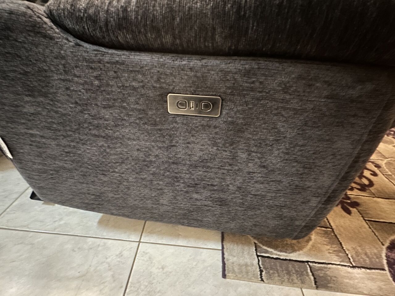 Al Mazruiyah, Household Items, SAR 1600,  3+1 Seater Electrically Operated Recliner Sofa For Sale New From Ashley