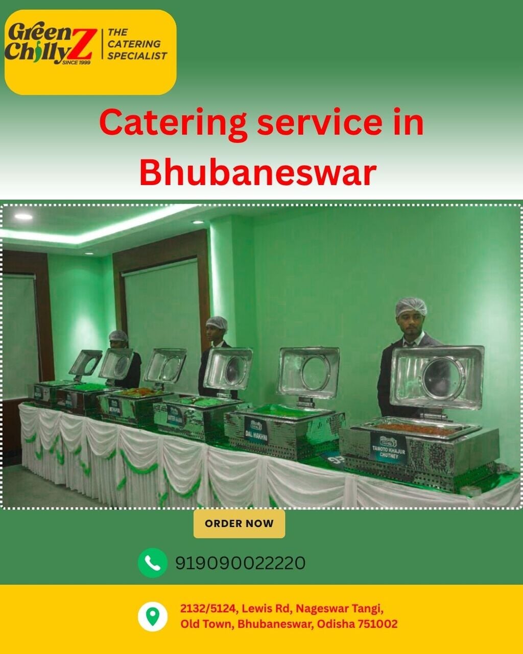 Bhubaneswar, Food, Catering Service In Bhubaneswar