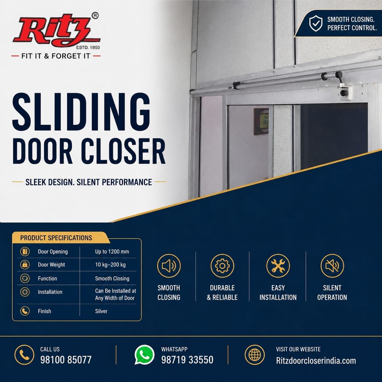 Mumbai, Heavy Equipment, Sliding Door Closer