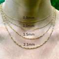 USD 210,  How Much Is A 10K Gold Chain Worth? 2026 Price Guide | Certified Jewelry NYC