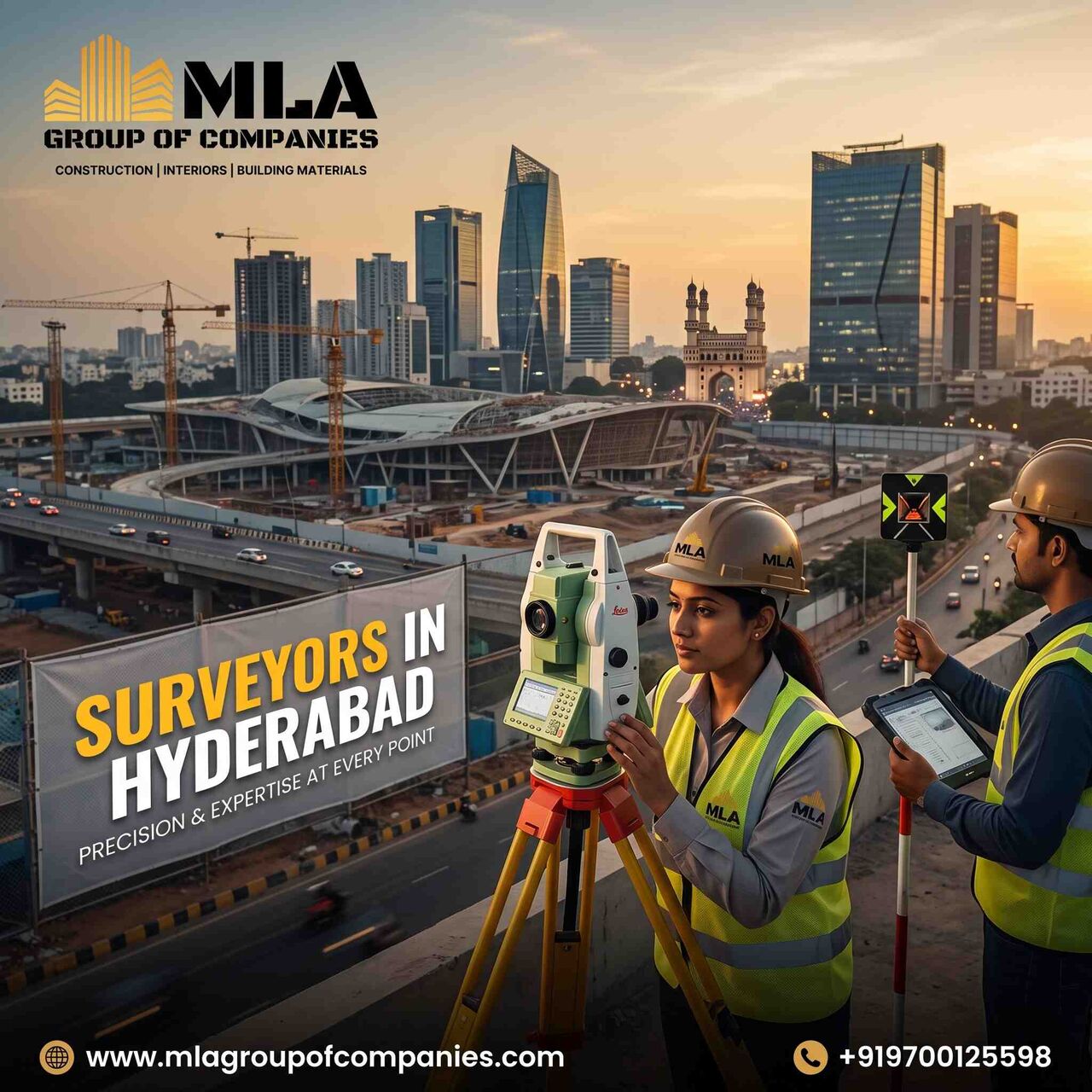 Hyderabad, Construction, Professional Surveyors In Hyderabad For Accurate Land Survey Services