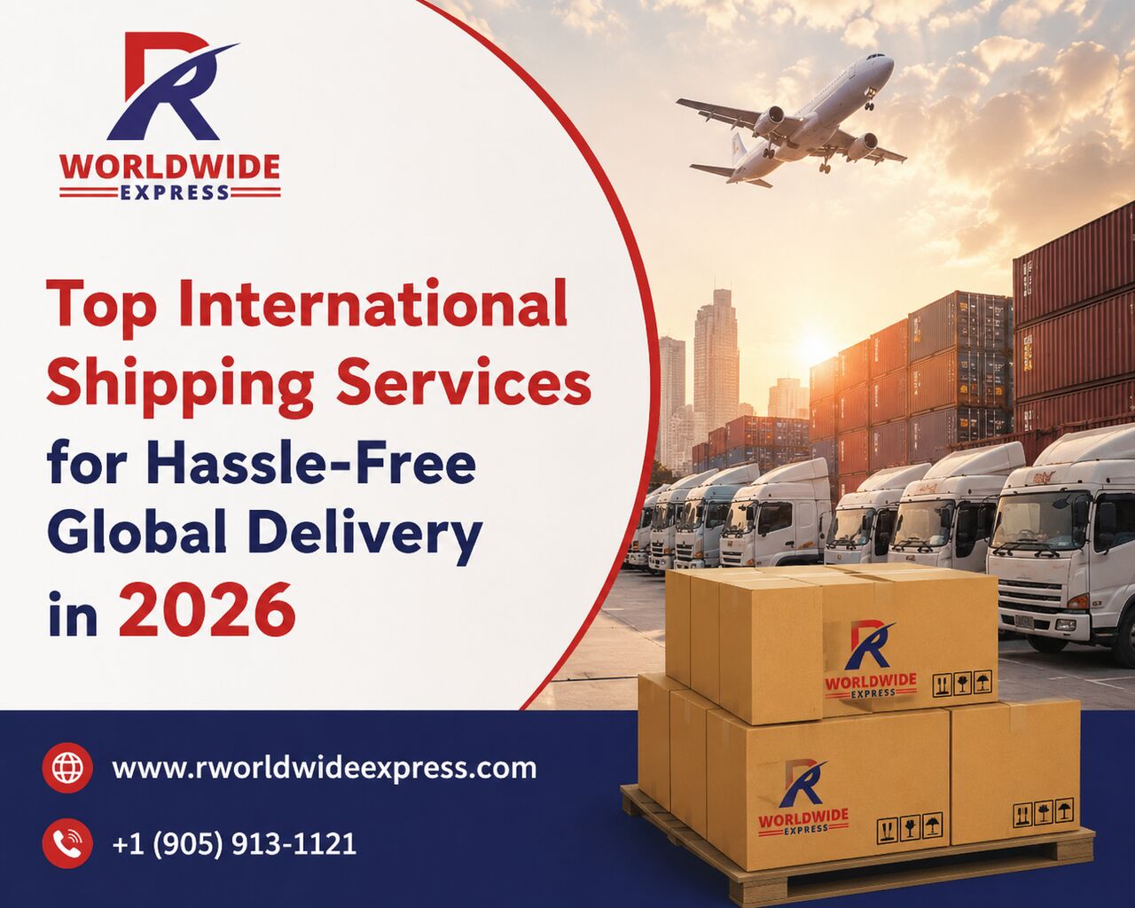 Brampton, Pick Up & Drop Off, Top International Shipping Services In 2026 For Hassle-Free Global Delivery