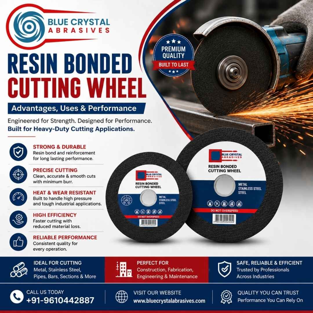 Jaipur, Industrial Machinery, INR 01000,  Resin Bonded Cutting Wheel: Advantages, Uses & Performance