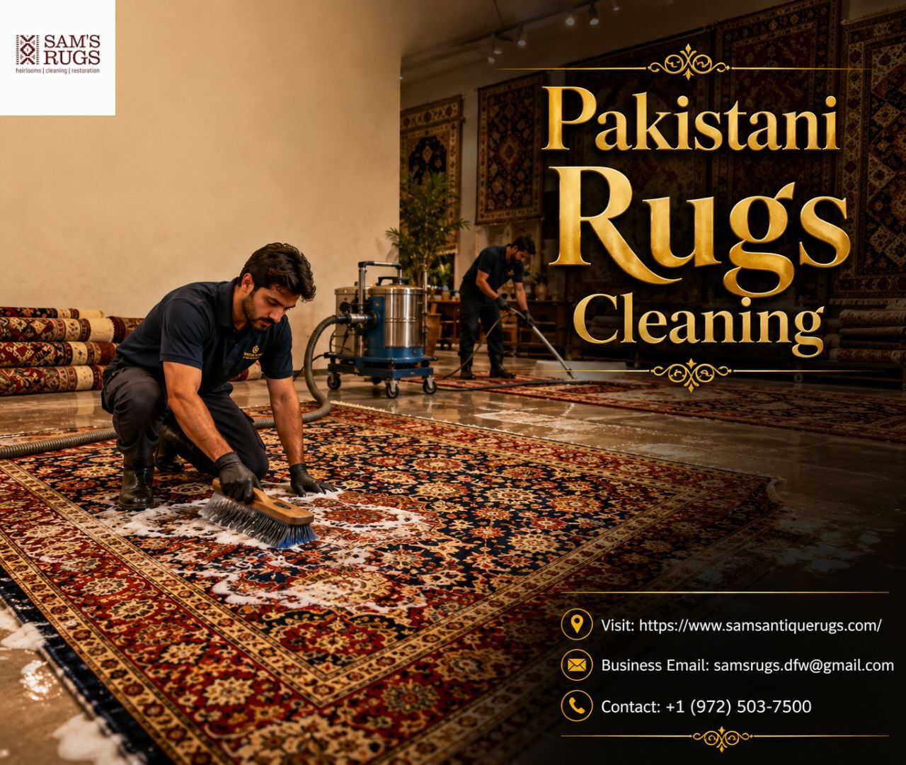 Dallas, Cleaning, Pakistani Rugs Cleaning Experts | Sam