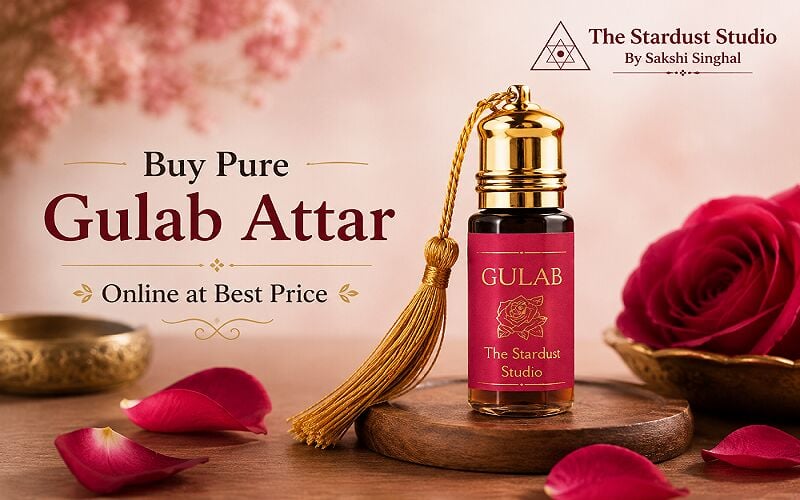 Gurgaon, Perfumes & Fragrances, INR 1111,  Buy Pure Gulab Attar Online At Best Price | The Stardust Studio