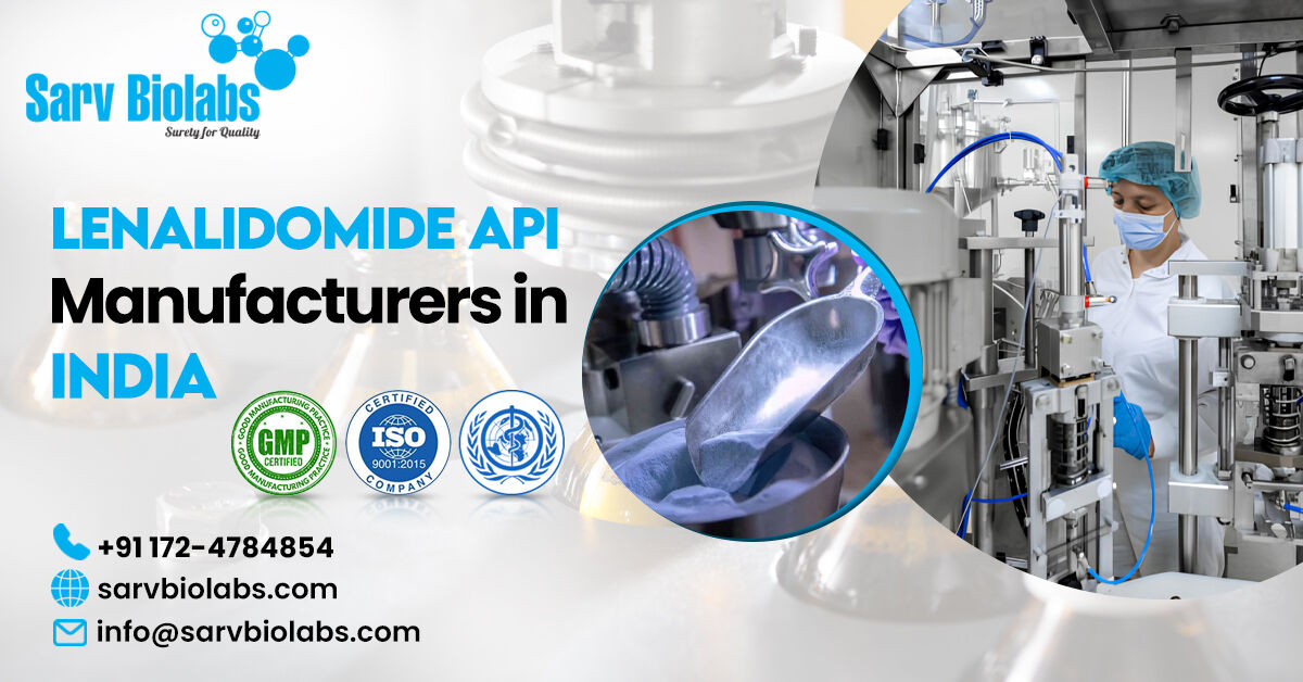 Mumbai, Health & Beauty Items, INR 1000000,  Searching For A Trusted Lenalidomide API Manufacturer? Sarv Biolabs Can Help