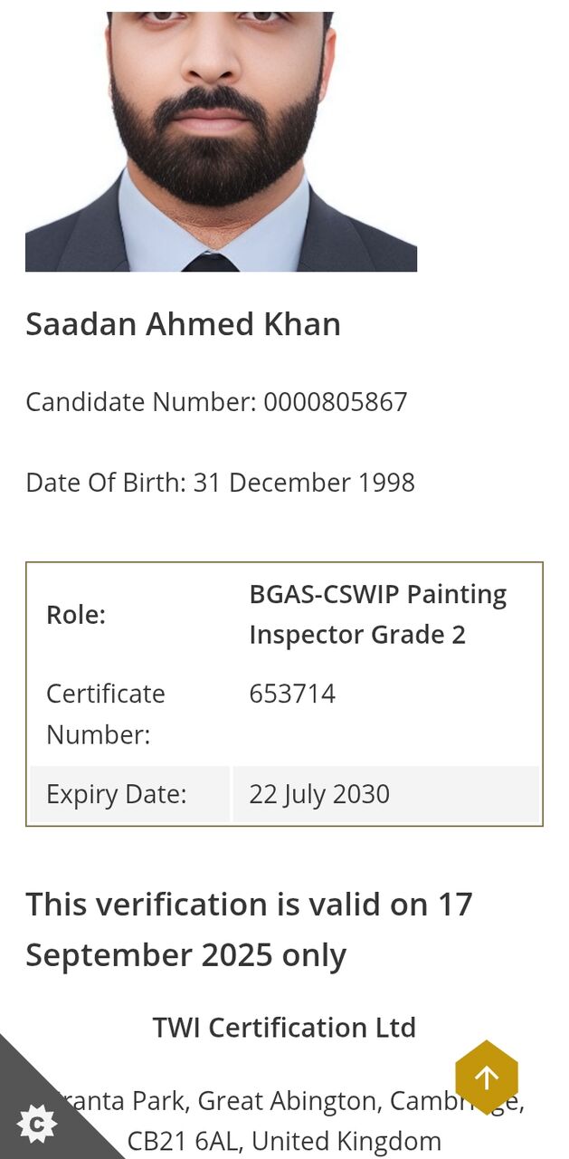 Riyadh, Job Seekers, Looking For Coating Supervisor/qc Job