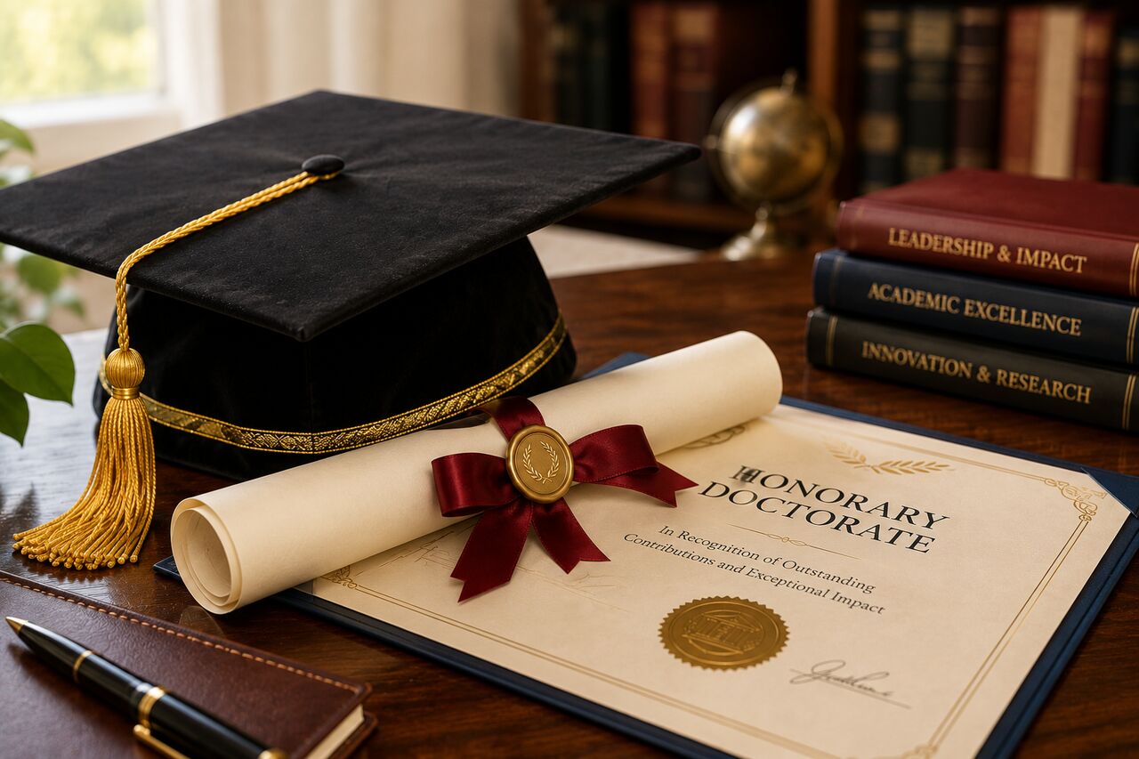 Brunei, Lessons Wanted, Benefits Of Receiving An Honorary Doctorate Nomination
