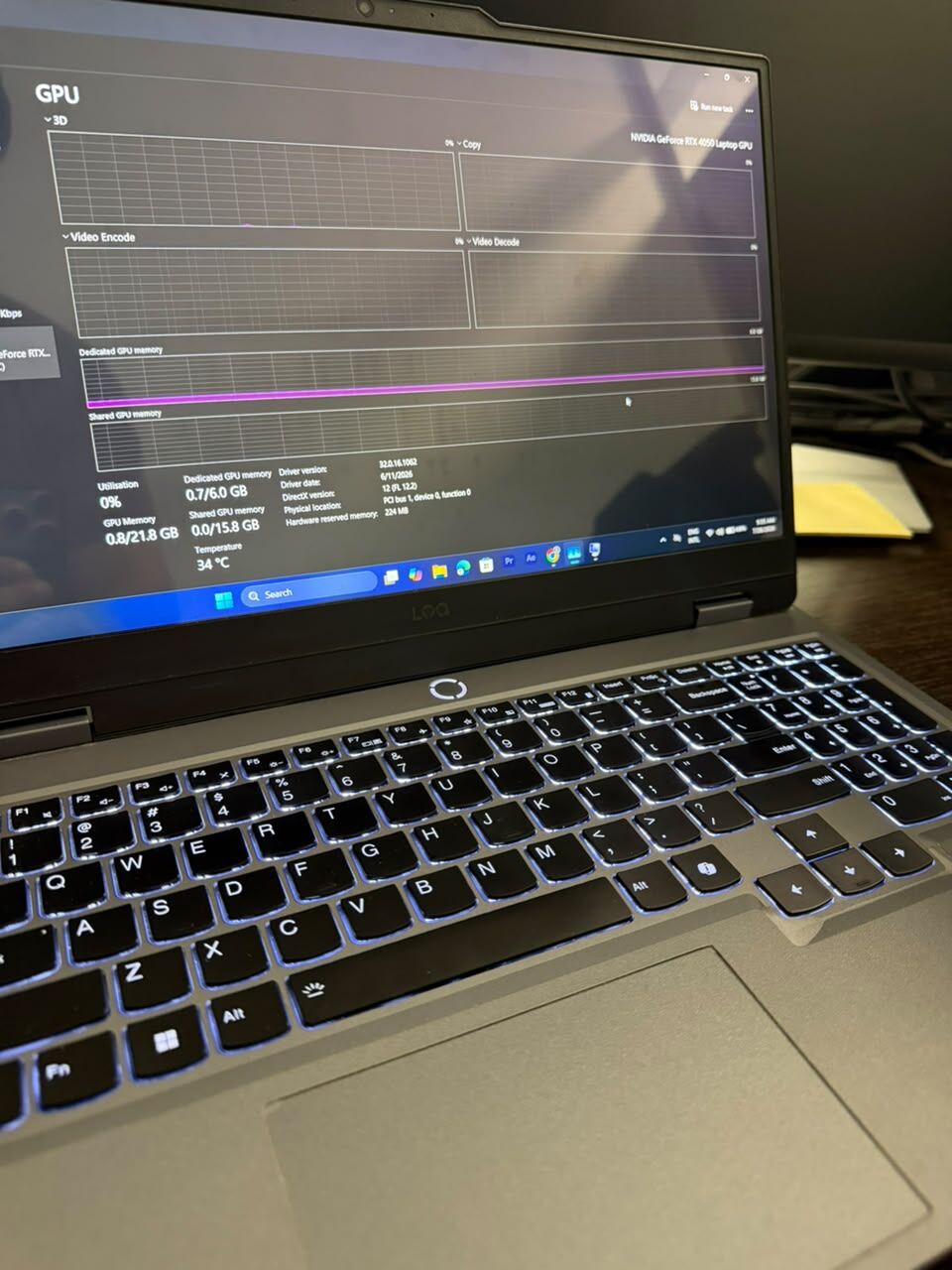Riyadh, Computers, SAR 3500,  Lenovo LOQ 15ARP9 Gaming Laptop
