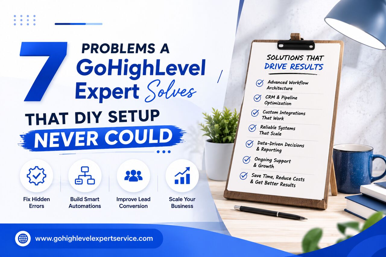 New York, Web Design & Development, 7 Problems A GoHighLevel Expert Solves That DIY Setup Never Could
