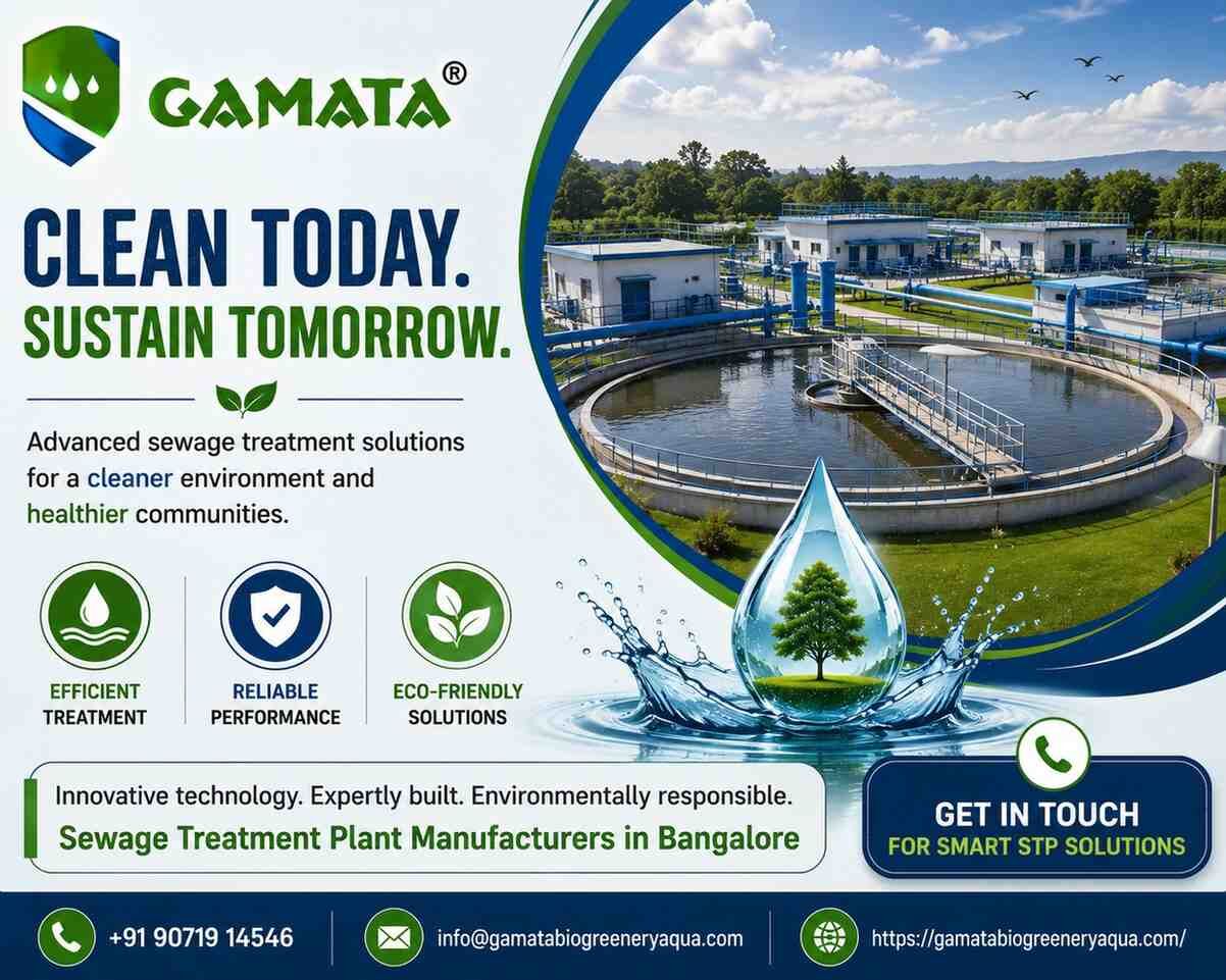 Bangalore, Construction, Sewage Treatment Plant Manufacturers In Bangalore