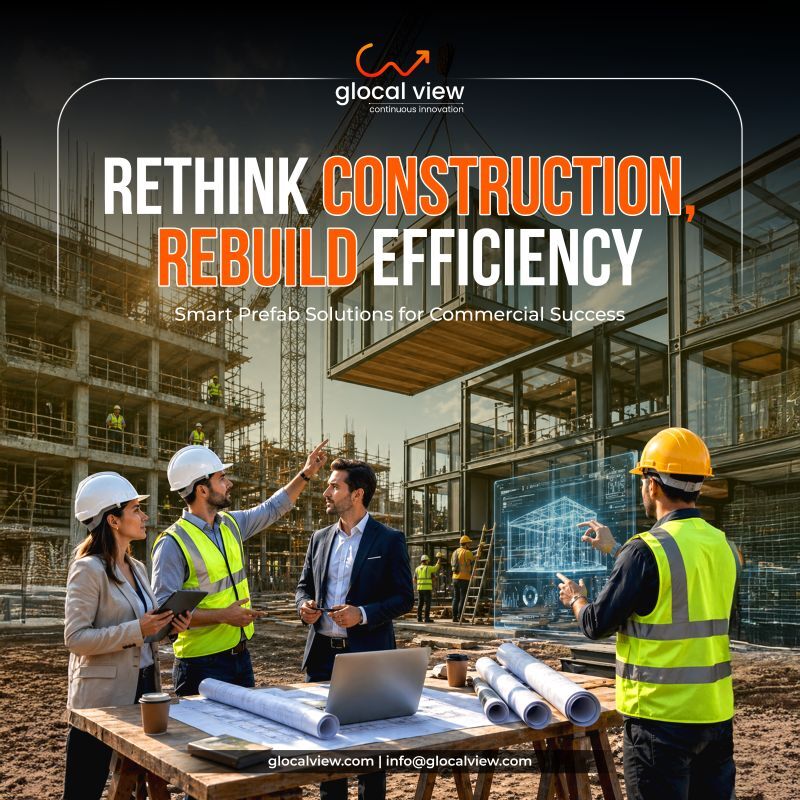 Noida, Business, Best Prefab Construction Company In India: Why Is Glocal View The Top Choice For EPCM Serv