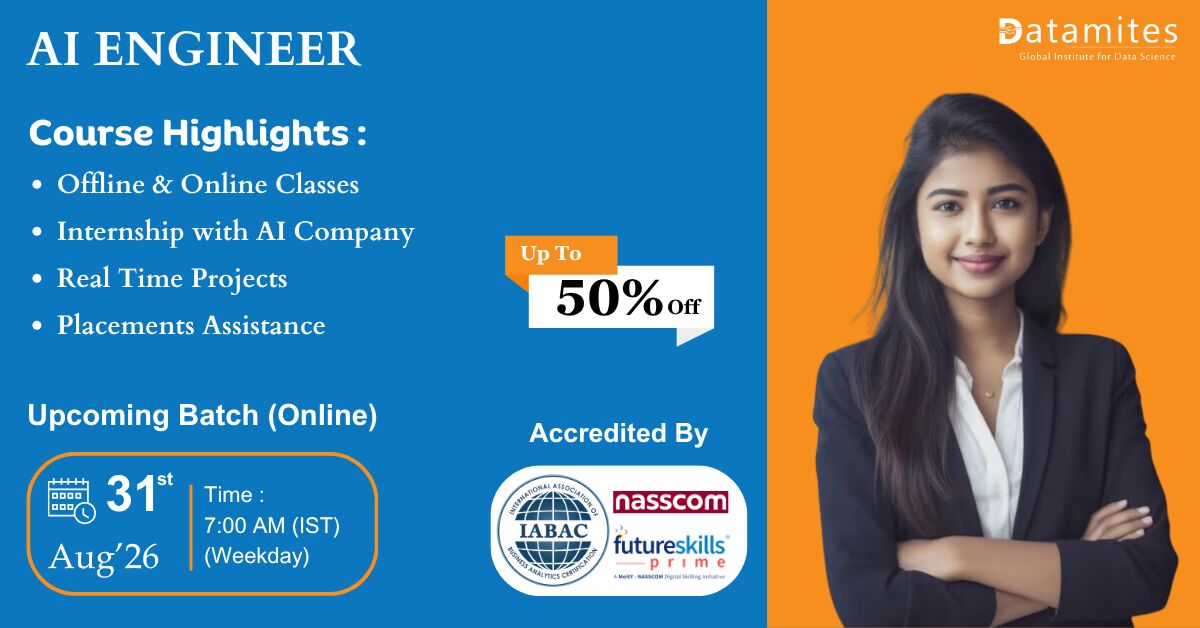 Nagpur, Education, DataMites Artificial Intelligence Training Institute In Nagpur