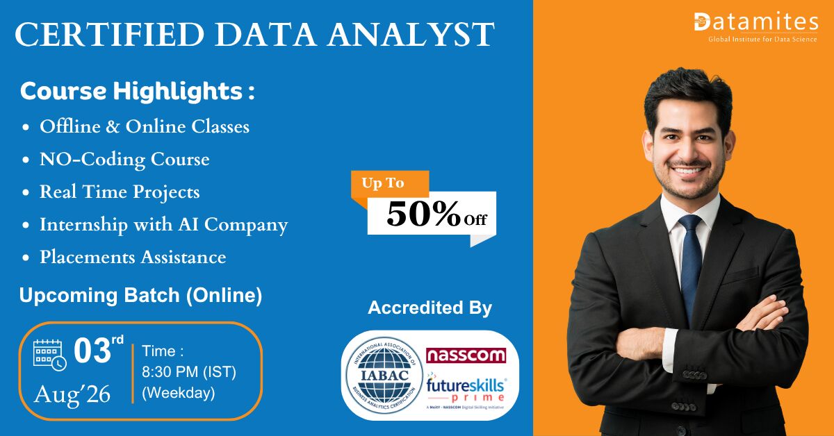Nagpur, Lessons Offered, DataMites Data Analyst Classes In Nagpur