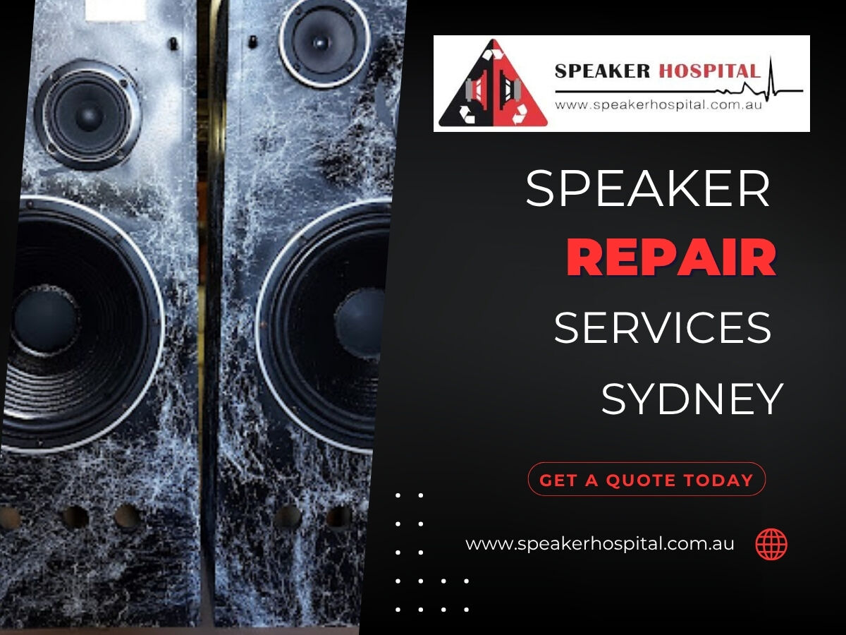 Sydney, Appliance Repair, Speaker Repair Services Sydney | Fast & Affordable Repairs
