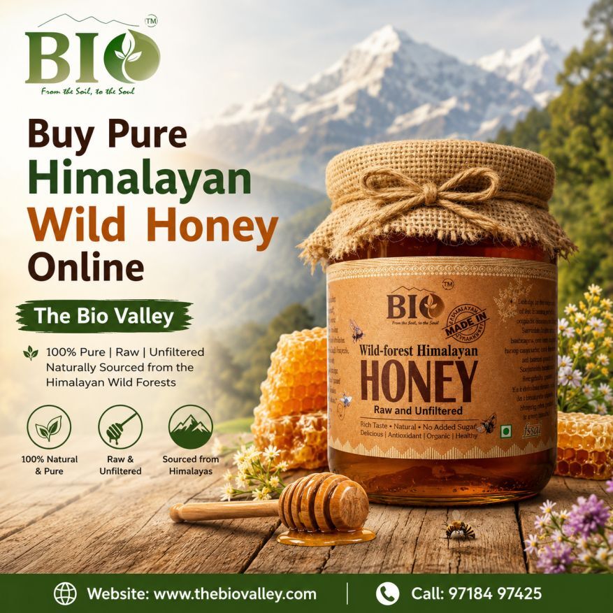 Mumbai, Food, Buy Pure Himalayan Wild Honey Online | The Bio Valley