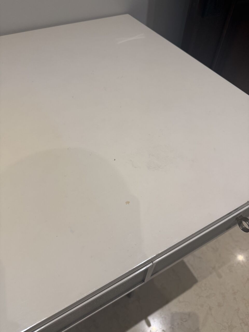 Abu Dhabi, Furniture, AED 7000,  Salon Alabaster Bernhardt Salon Desk. Original Price: $3,160