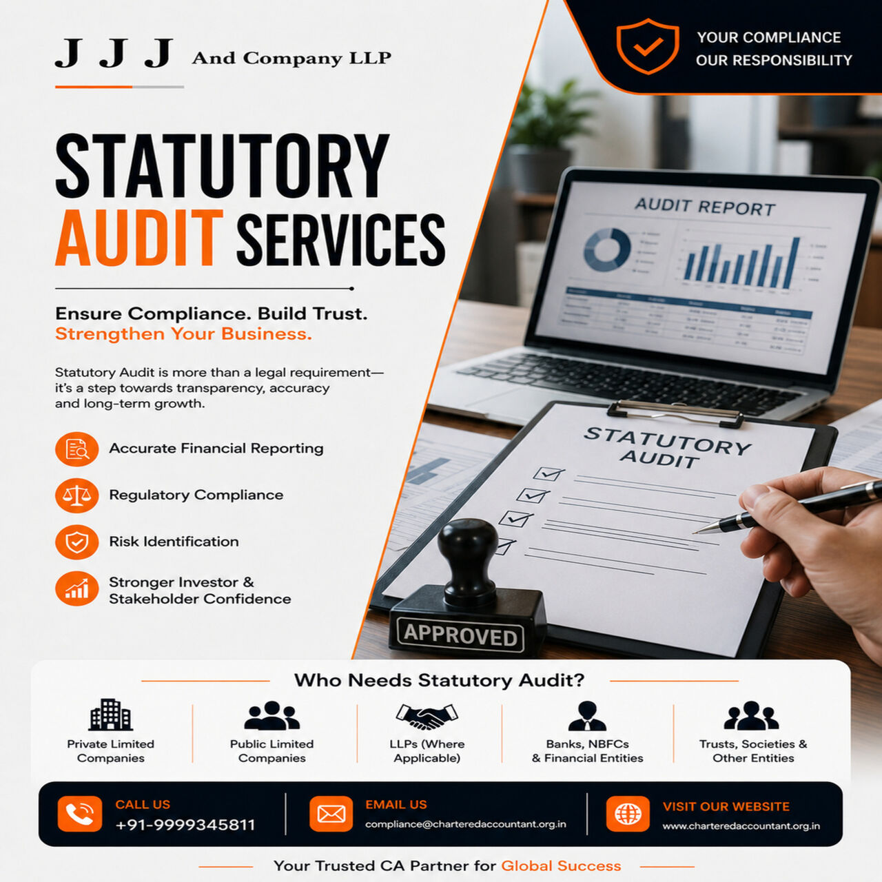 New Delhi, Accounting, Statutory Audit Services In Delhi | JJJ And Company LLP