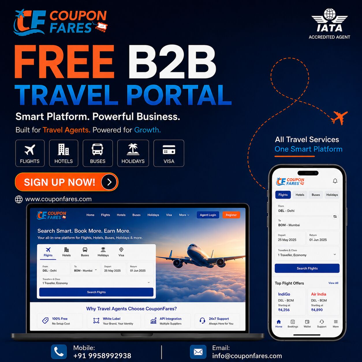 Noida, Travel, Free B2B Travel Portal For Travel Agents | White Label Travel Portal &ndash; CouponFares