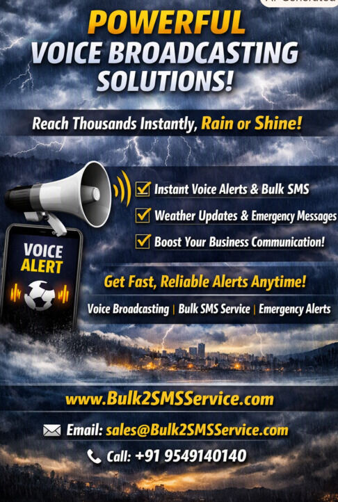 Gurgaon, Marketing, Reach Beyond Text With Intelligent Voice Broadcasting