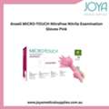 Ansell MICRO-TOUCH Nitrafree Nitrile Examination Gloves Pink - Joya Medical Supplies